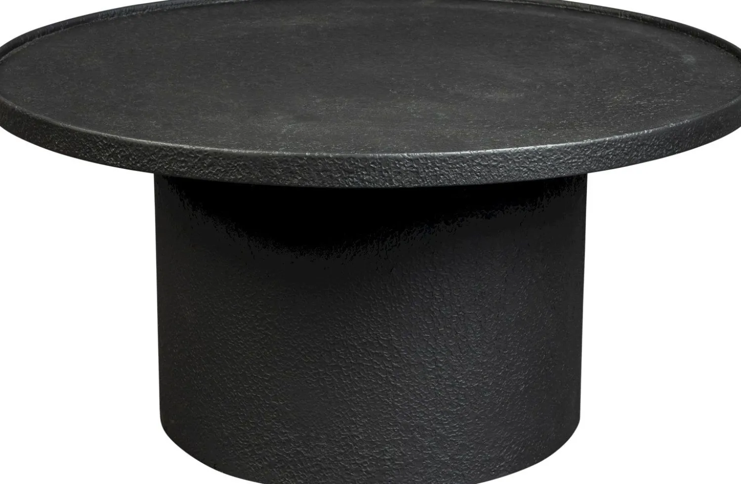 Houten Salontafels|Ronde Salontafels-Dutchbone Winston Salontafel Black