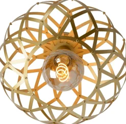 Plafondlampen|Plafondlampen-Lucide Wolfram Plafondlamp Goud