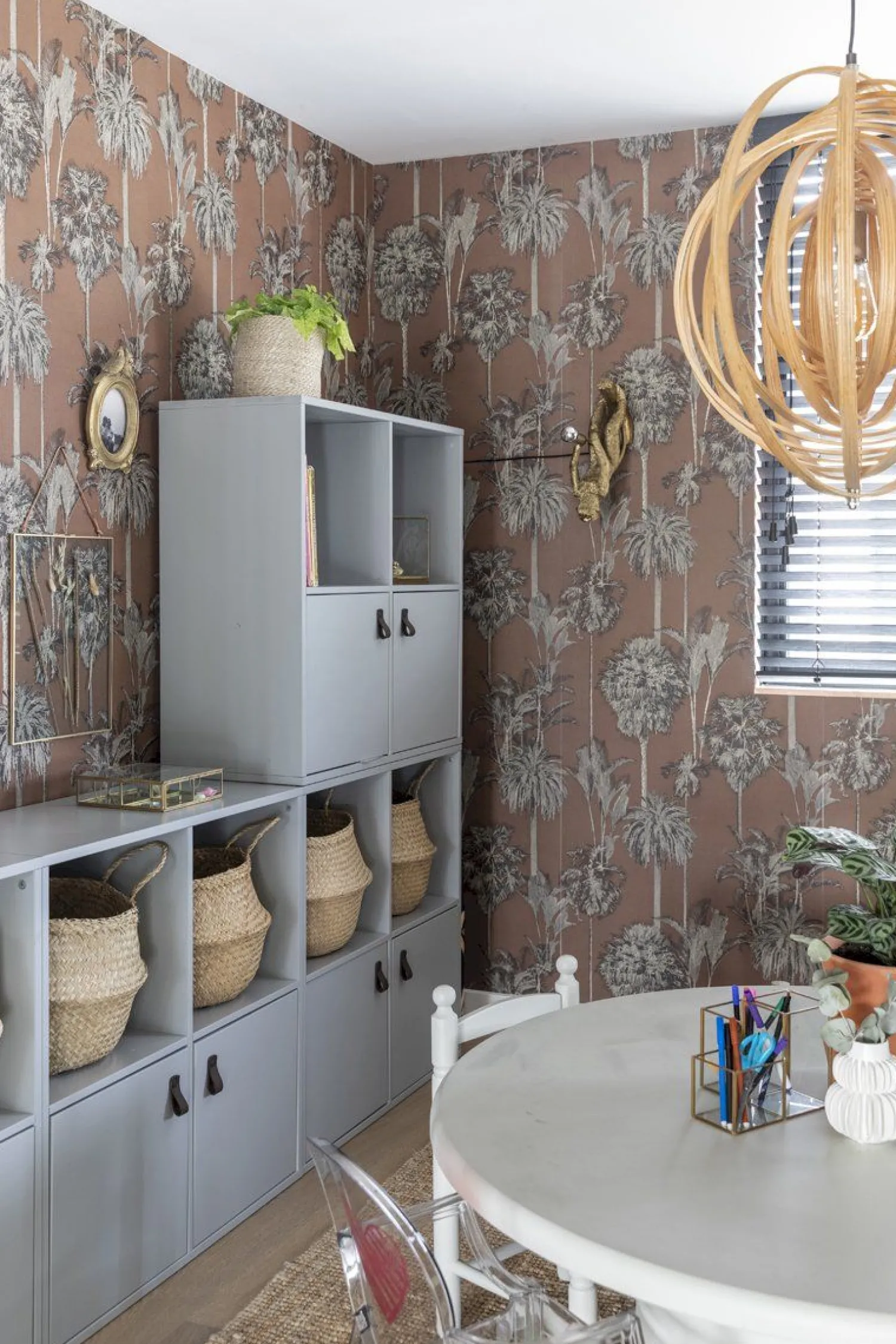 Hanglampen|Hanglampen-Eijerkamp Collectie Woody Hanglamp Naturel