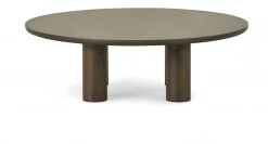 Ronde Salontafels-Montèl Woody Salontafel Smoked Moss