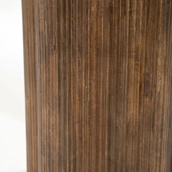Houten Eettafels-Eleonora Xanni Eettafel Wit, Bruin