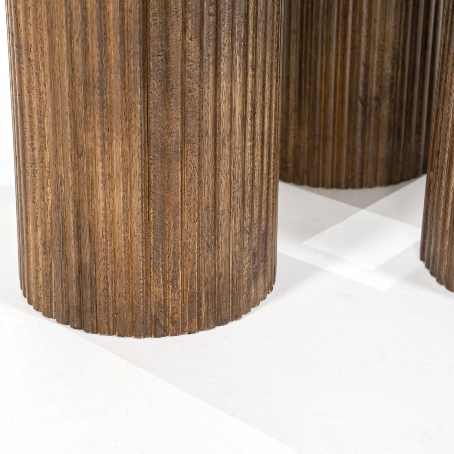 Marmeren Salontafels|Ronde Salontafels-Eleonora Xavi Salontafel Wit, Naturel