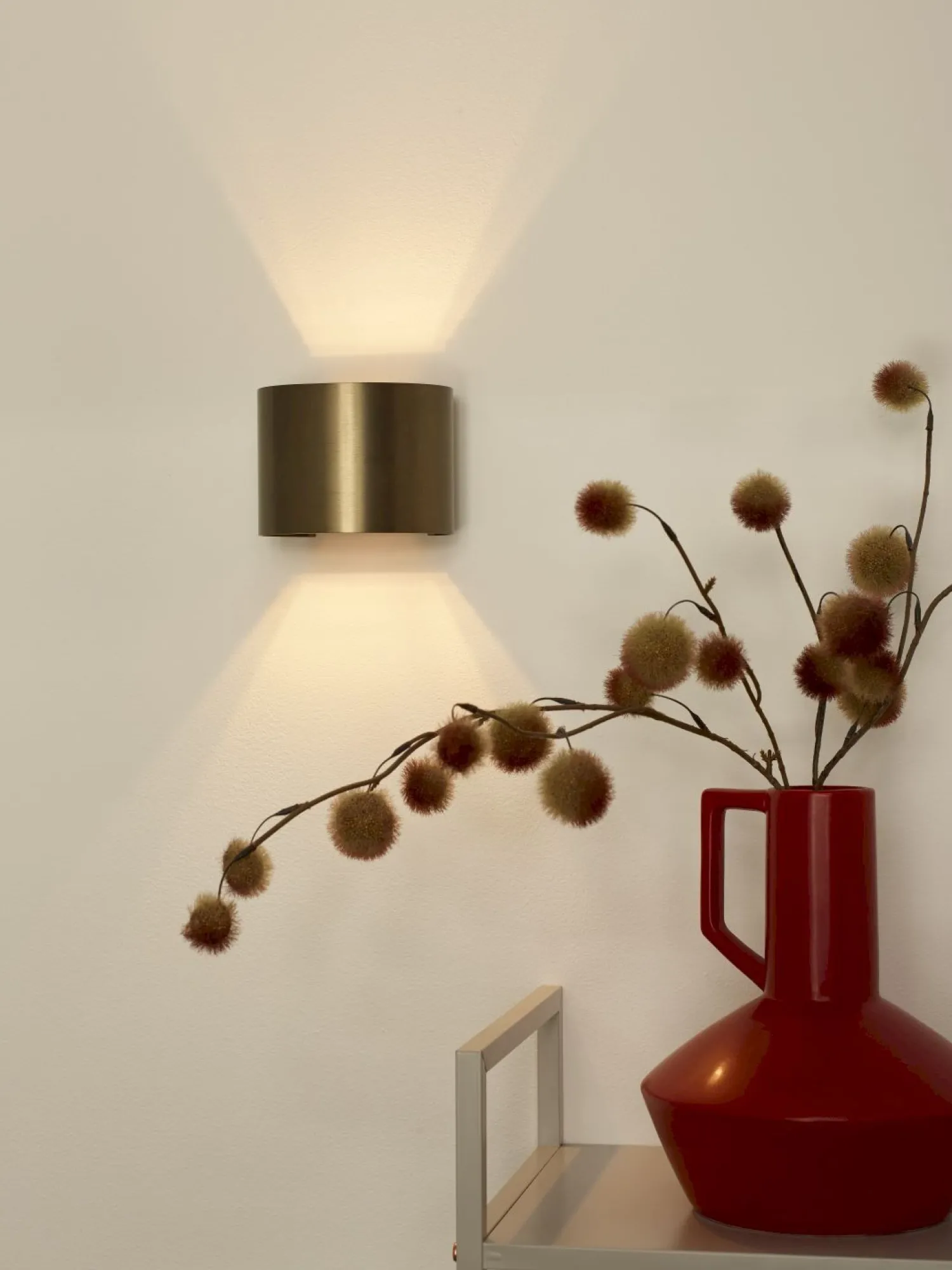 Wandlampen|Wandlampen-Lucide XIO Wandlamp Koffie