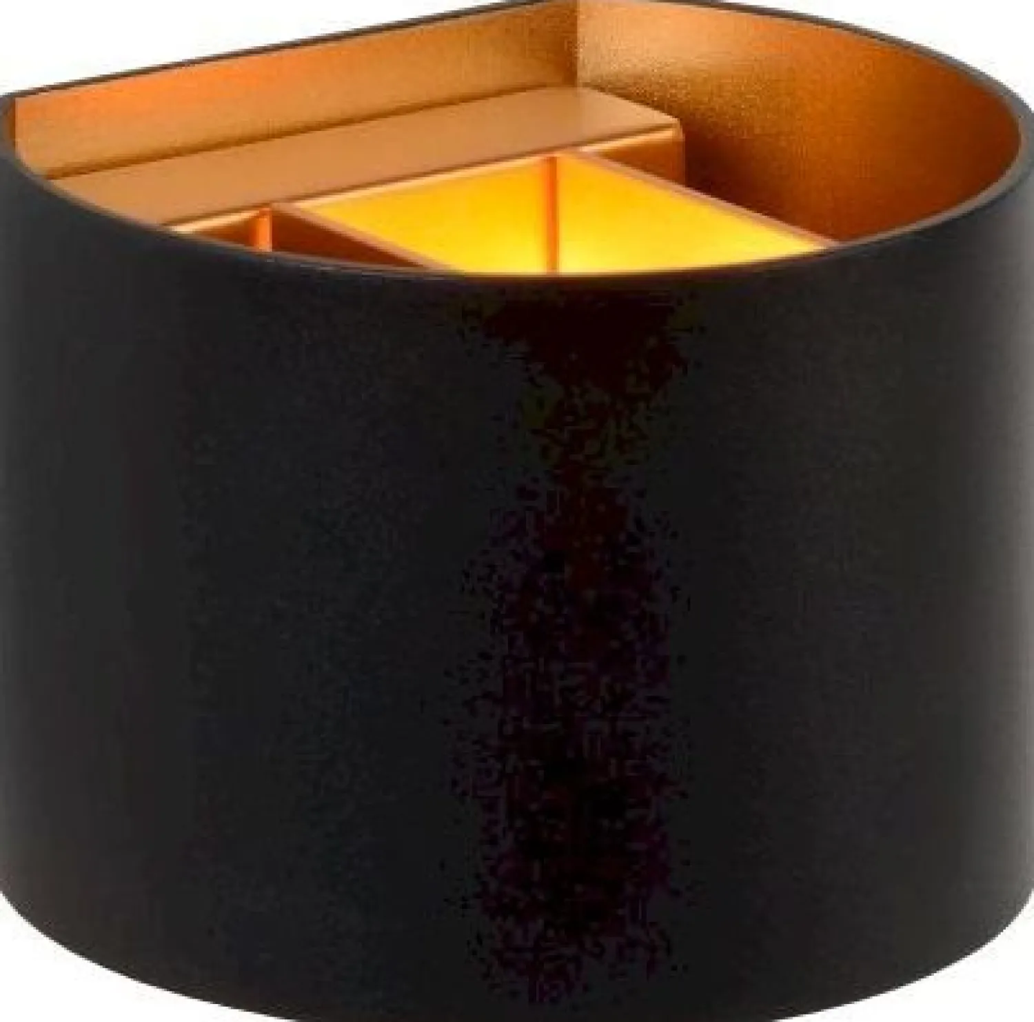 Wandlampen|Wandlampen-Lucide Xio Wandlamp Zwart