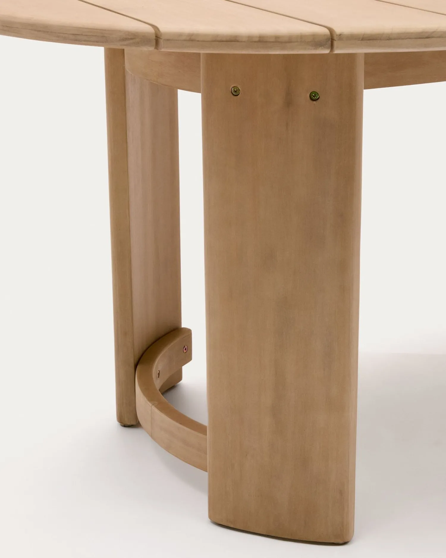 Tuintafels|Houten Eettafels-Kave Home Xoriguer Outdoor Eettafel Naturel
