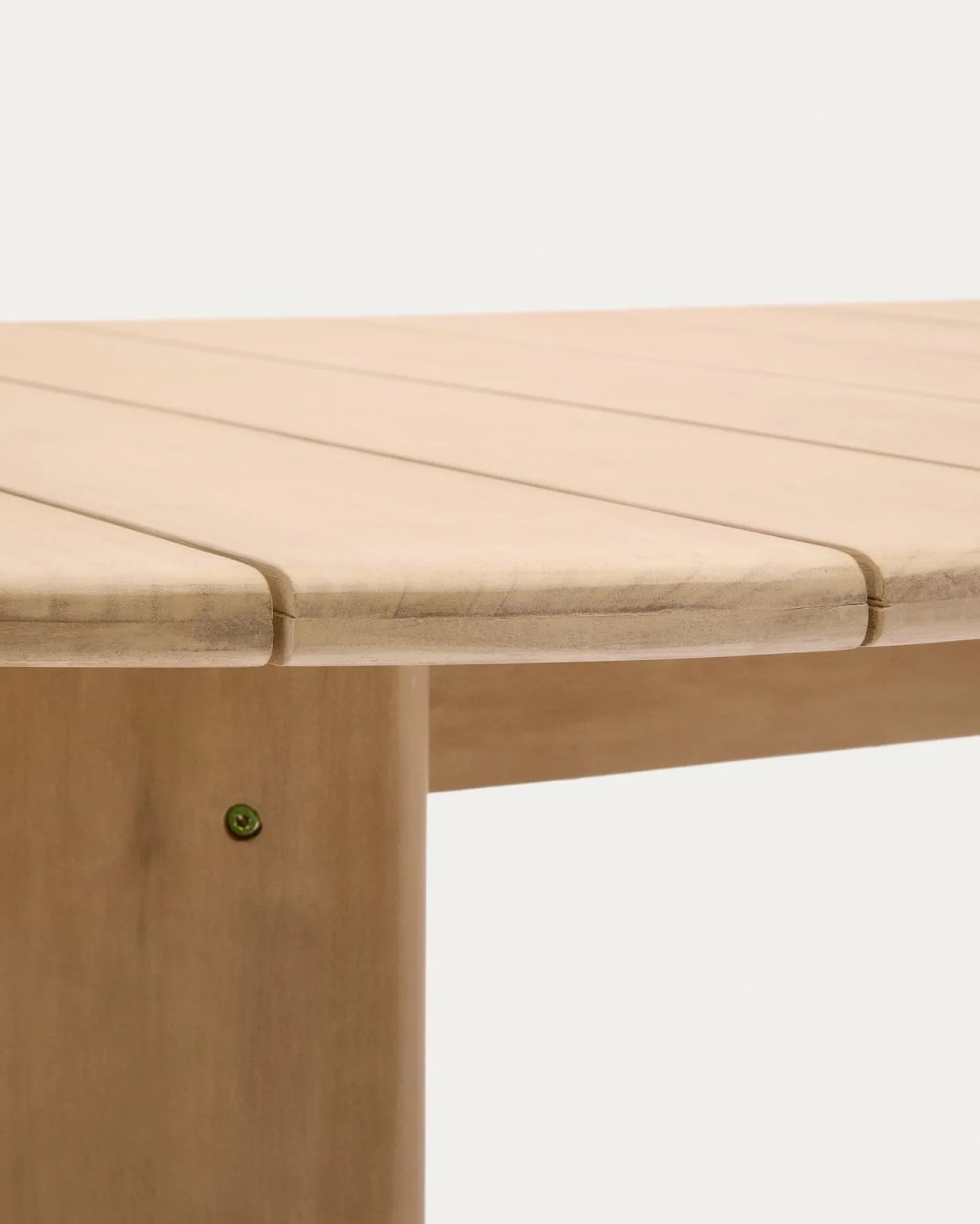 Tuintafels|Houten Eettafels-Kave Home Xoriguer Outdoor Eettafel Naturel
