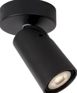 Moderne Plafondlampen|Plafondlampen-Lucide Xryus Plafondlamp Zwart