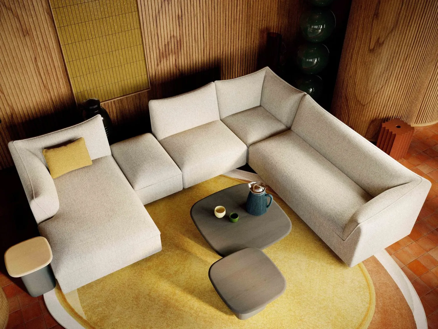 Design Salontafels|Houten Salontafels-Pode Zabaz Salontafel Night Mat