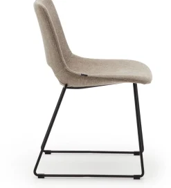 Eetkamerstoelen Zonder Armleuning-Kave Home Zahara Eetkamerstoel Beige