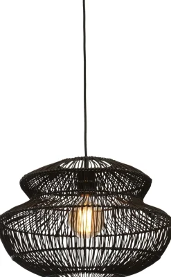 Hanglampen|Hanglampen-Good&Mojo Zanzibar Hanglamp Black