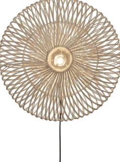 Wandlampen|Wandlampen-Good&Mojo Zanzibar L Wandlamp White