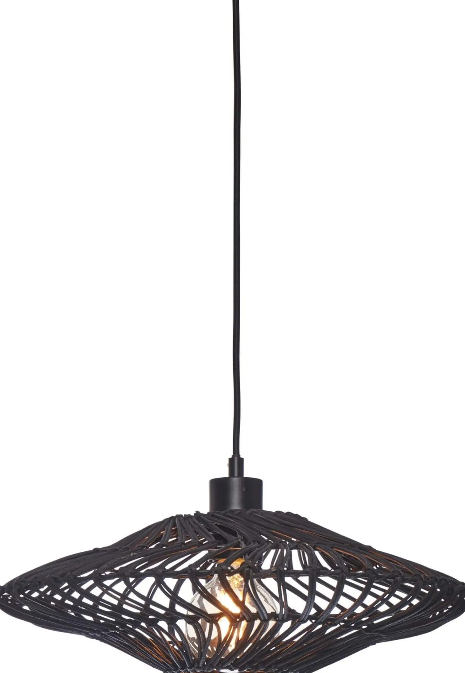 Hanglampen|Hanglampen-Good&Mojo Zanzibar S Hanglamp Black