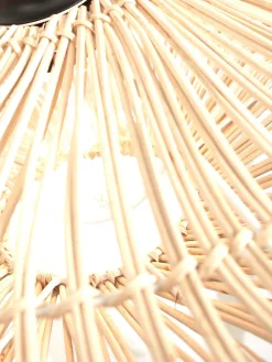 Rotan Plafondlampen|Plafondlampen-Good&Mojo Zanzibar S Plafondlamp White