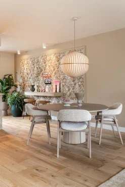 Eetkamerstoelen Met Armleuning-Eijerkamp Collectie Zara Eetkamerstoel Zwart, Wit