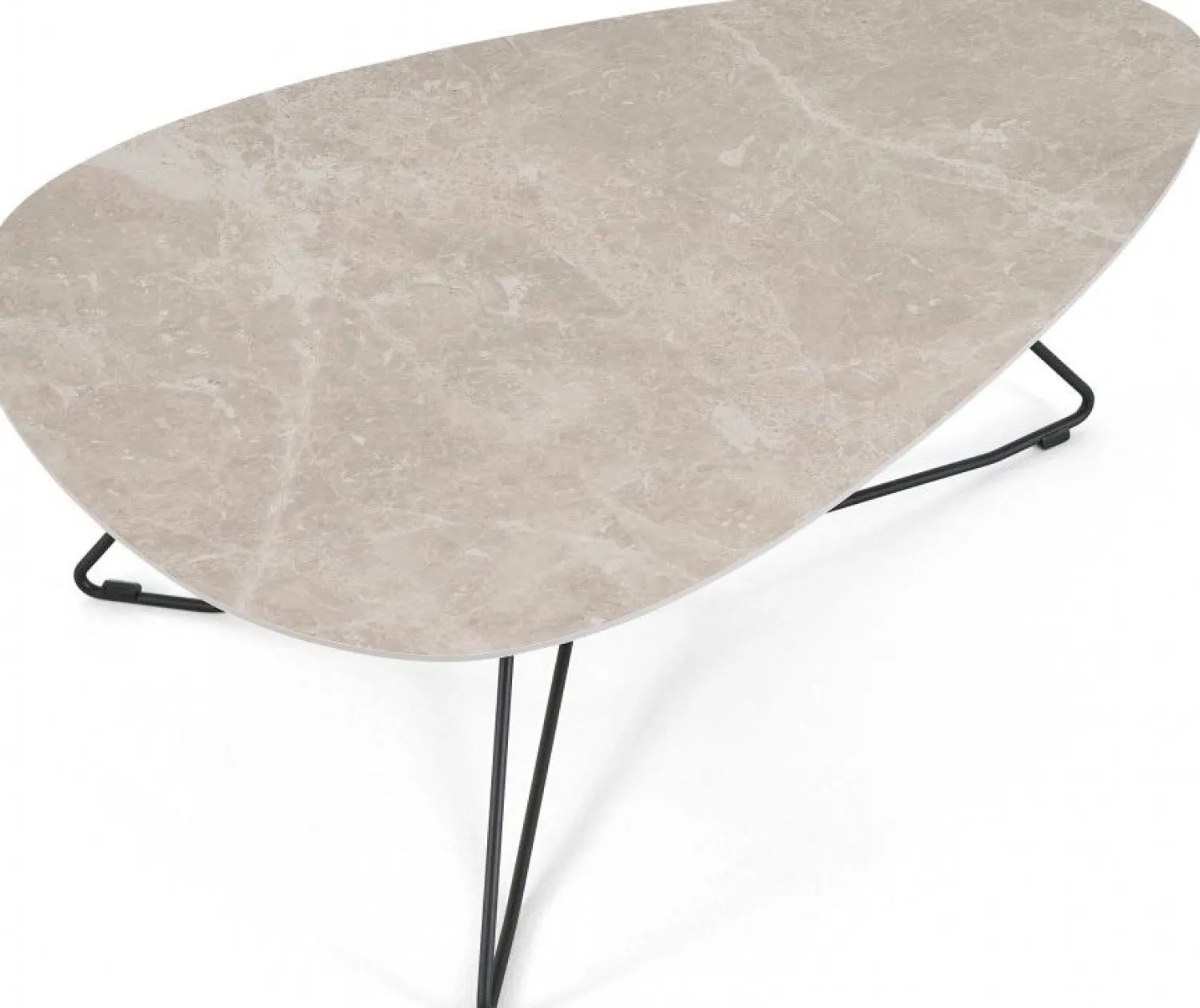 Organische Salontafels-Montèl Zara Salontafel Cream Navona