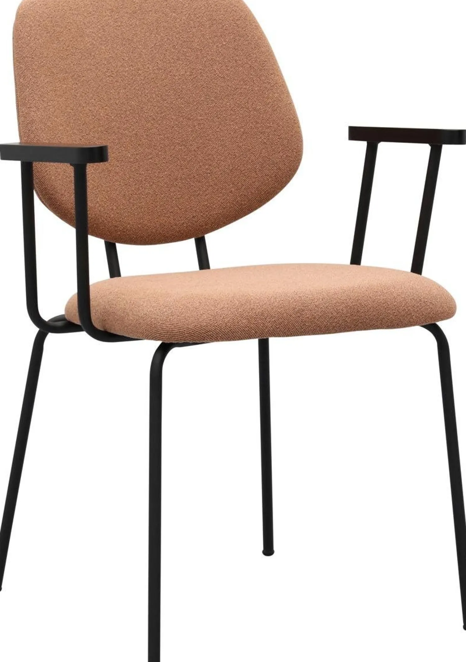 Eetkamerstoelen Met Armleuning-Trendhopper Zelo Armstoel Roze