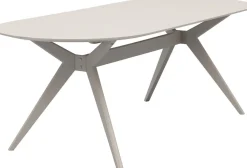 Ovale Eettafels-Trendhopper Zeme Eettafel Off White