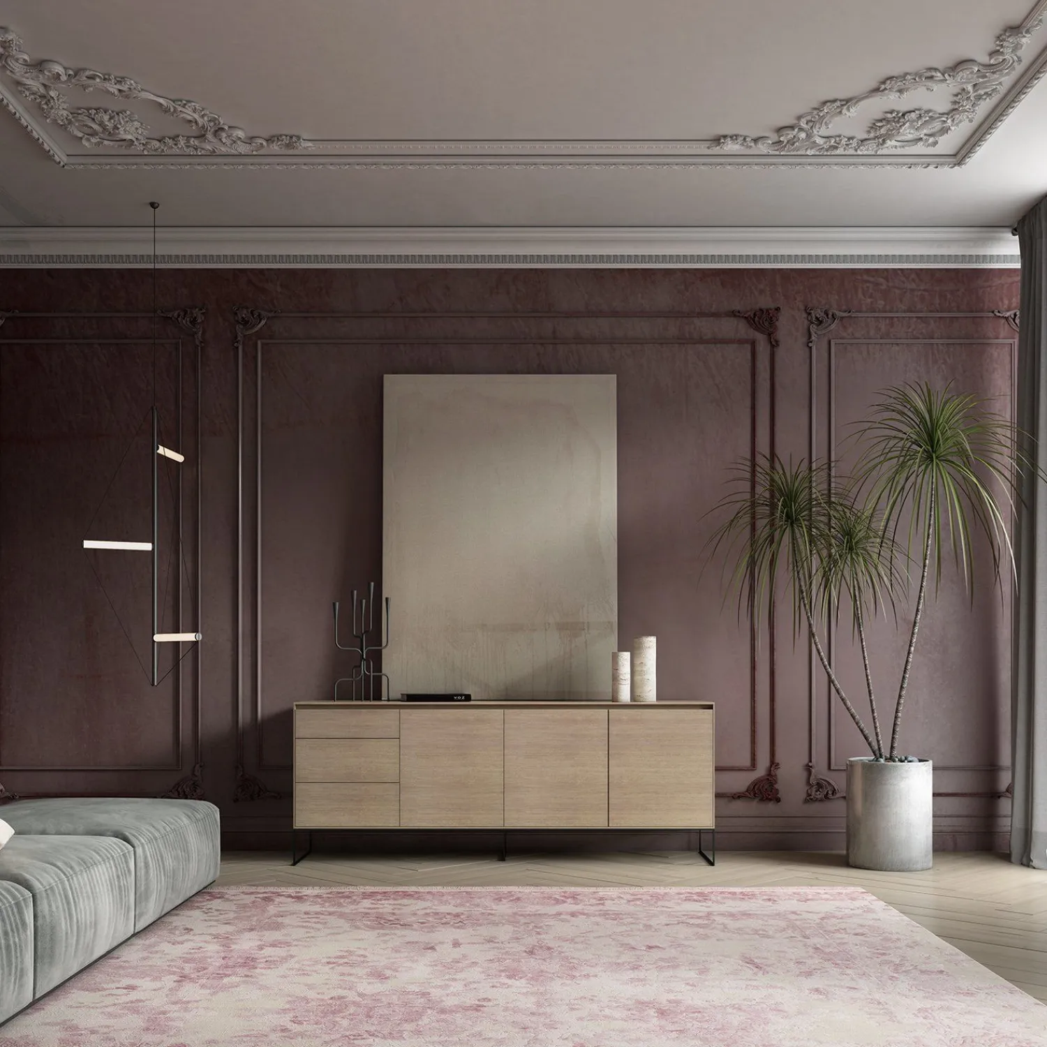 Dressoirs-Crest Zen Dressoir Naturel