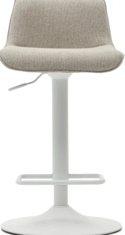 Stoffen Barkrukken-Kave Home Zenda Barstoel Beige