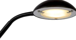 Moderne Vloerlampen|Vloerlampen-Lucide Zenith Vloerlamp Zwart