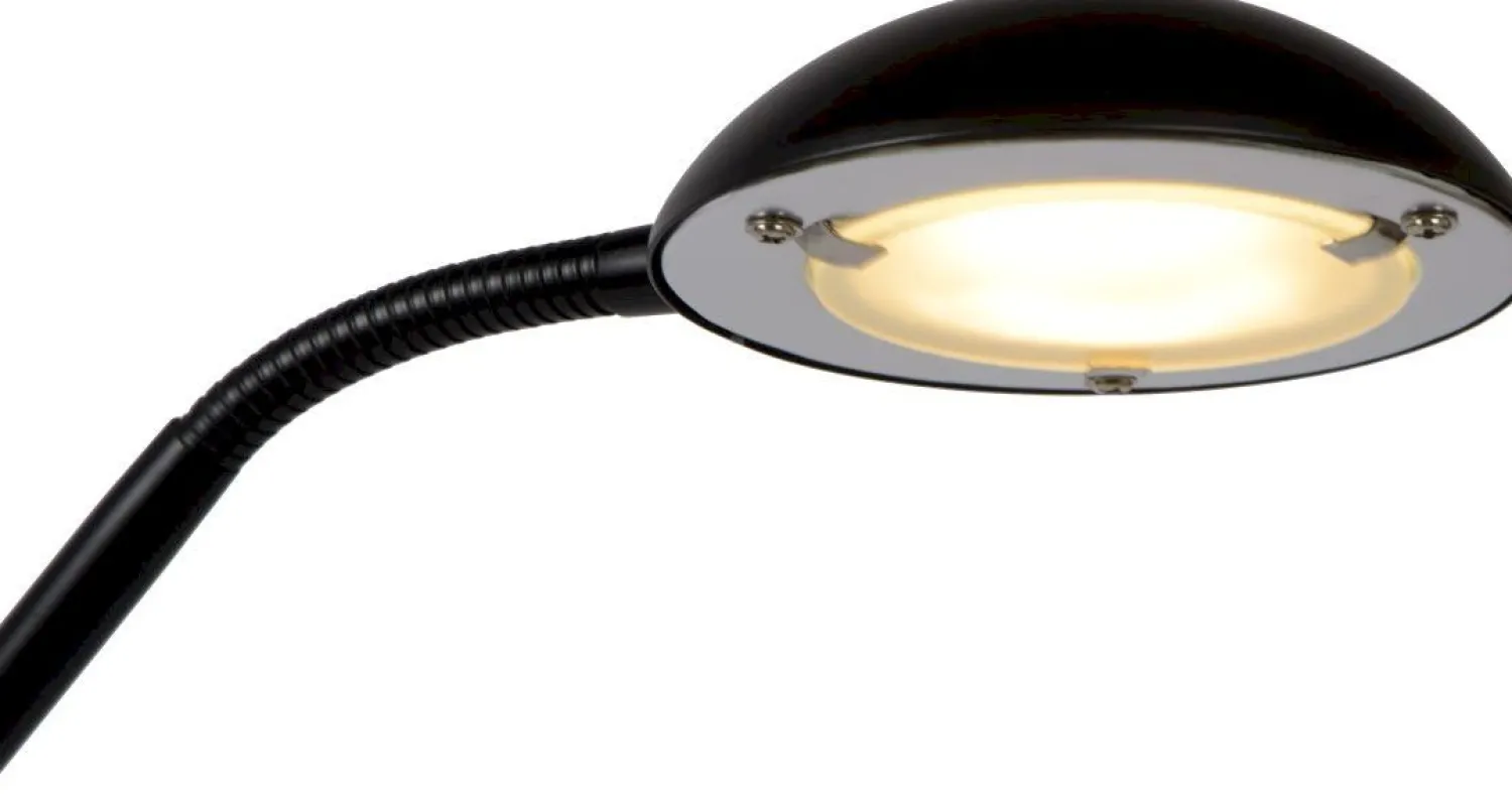 Moderne Vloerlampen|Vloerlampen-Lucide Zenith Vloerlamp Zwart