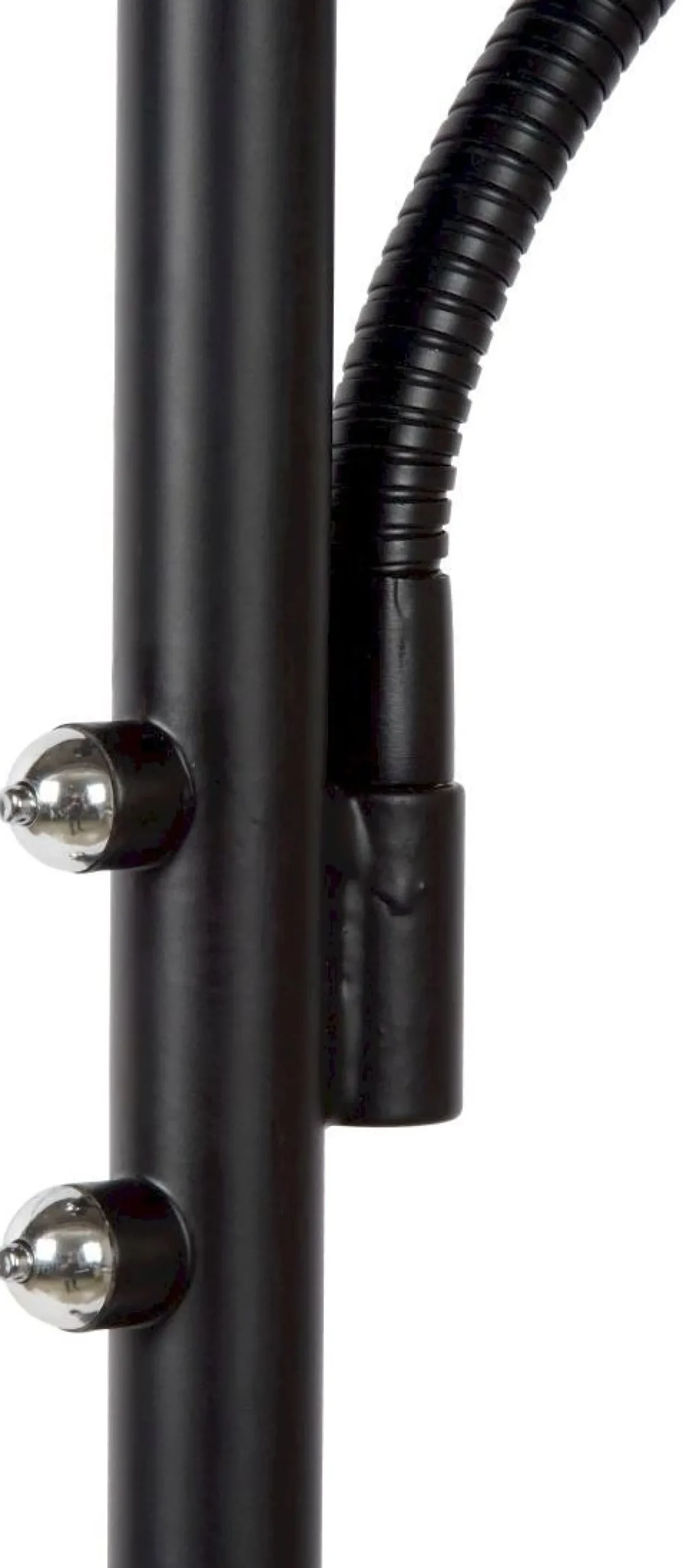 Moderne Vloerlampen|Vloerlampen-Lucide Zenith Vloerlamp Zwart