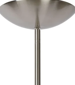 Moderne Vloerlampen|Vloerlampen-Lucide Zenith Vloerlamp Chroom