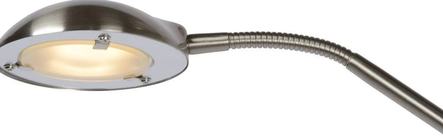 Moderne Vloerlampen|Vloerlampen-Lucide Zenith Vloerlamp Chroom
