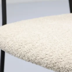 Eetkamerstoelen Met Armleuning-Trendhopper Zeri Armstoel Beige, Zwart