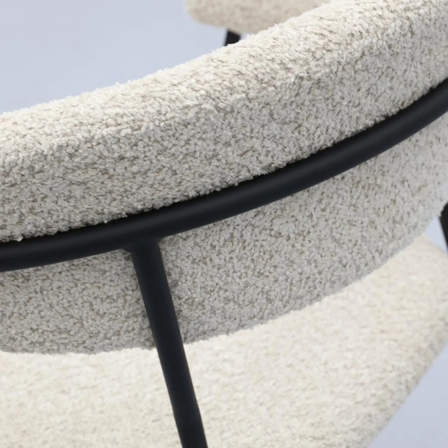 Eetkamerstoelen Met Armleuning-Trendhopper Zeri Armstoel Beige, Zwart