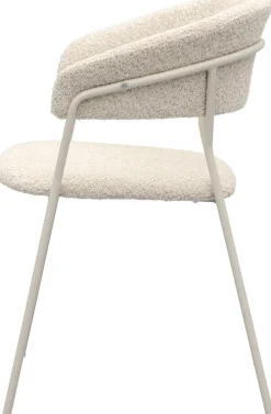 Eetkamerstoelen Met Armleuning-Trendhopper Zeri Armstoel Beige