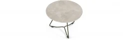 Ronde Bijzettafels-Montèl Zoe Small Bijzettafel Cream Navona