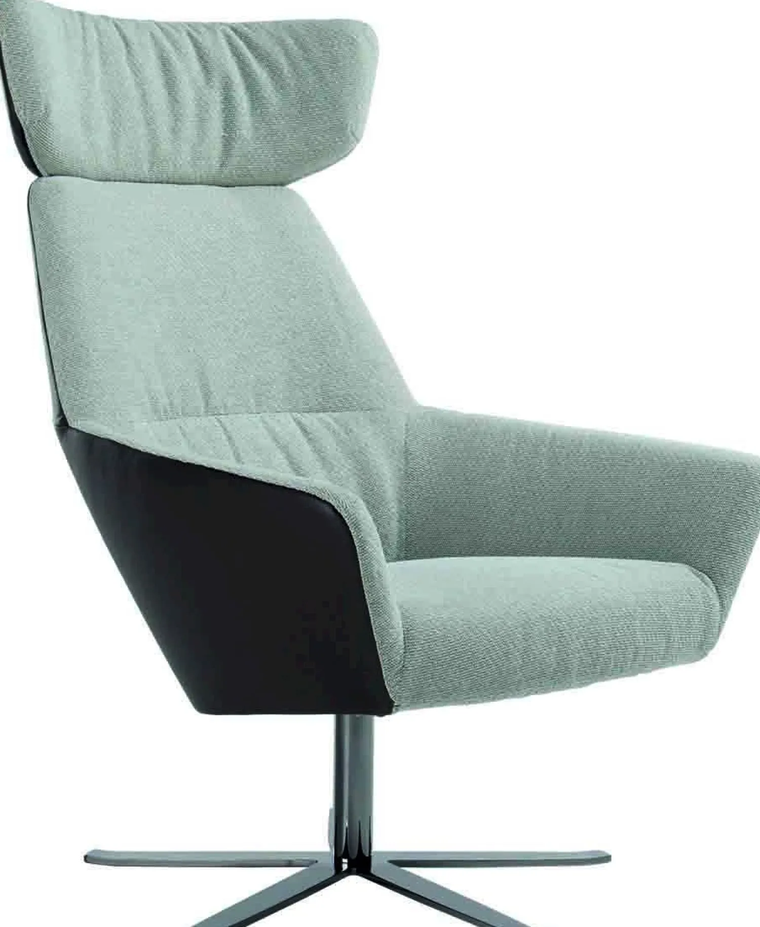 Oorfauteuils|Draaifauteuils-Bert Plantagie Zyba Fauteuil Grijs