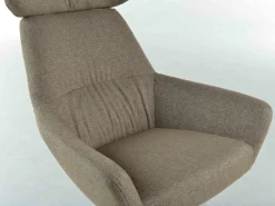 Oorfauteuils|Draaifauteuils-Bert Plantagie Zyba Fauteuil Grijs