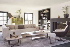 Oorfauteuils|Draaifauteuils-Bert Plantagie Zyba Fauteuil Grijs